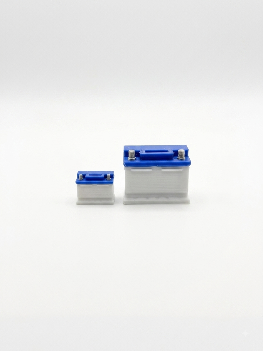 Batería de carro a escala 1:10 y 1:18