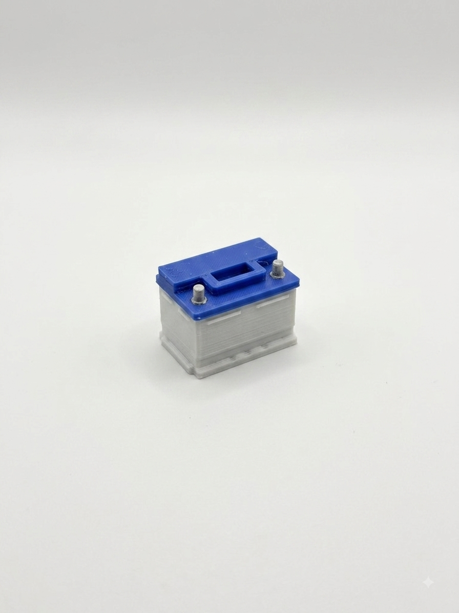 Batería de carro a escala 1:10 y 1:18
