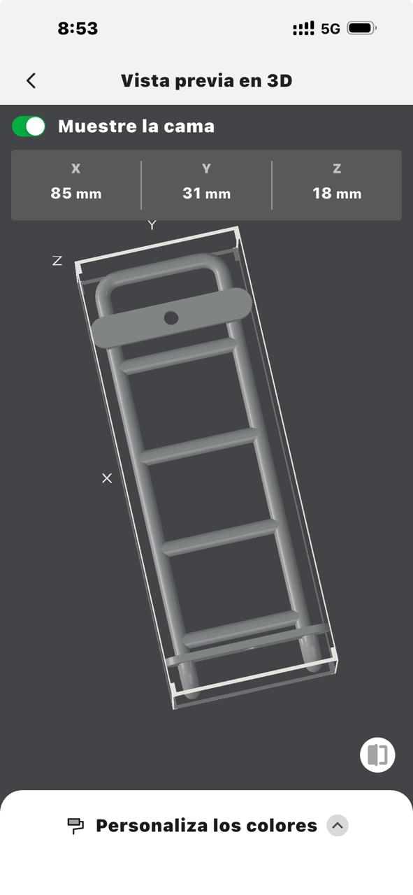 Escalera para RC escala 1:10